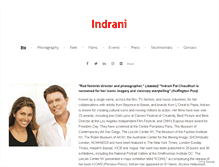 Tablet Screenshot of indrani.com